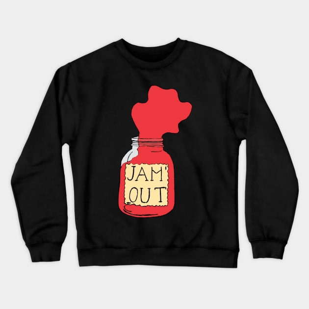 Jam Out Crewneck Sweatshirt by ForbiddenFigLeaf